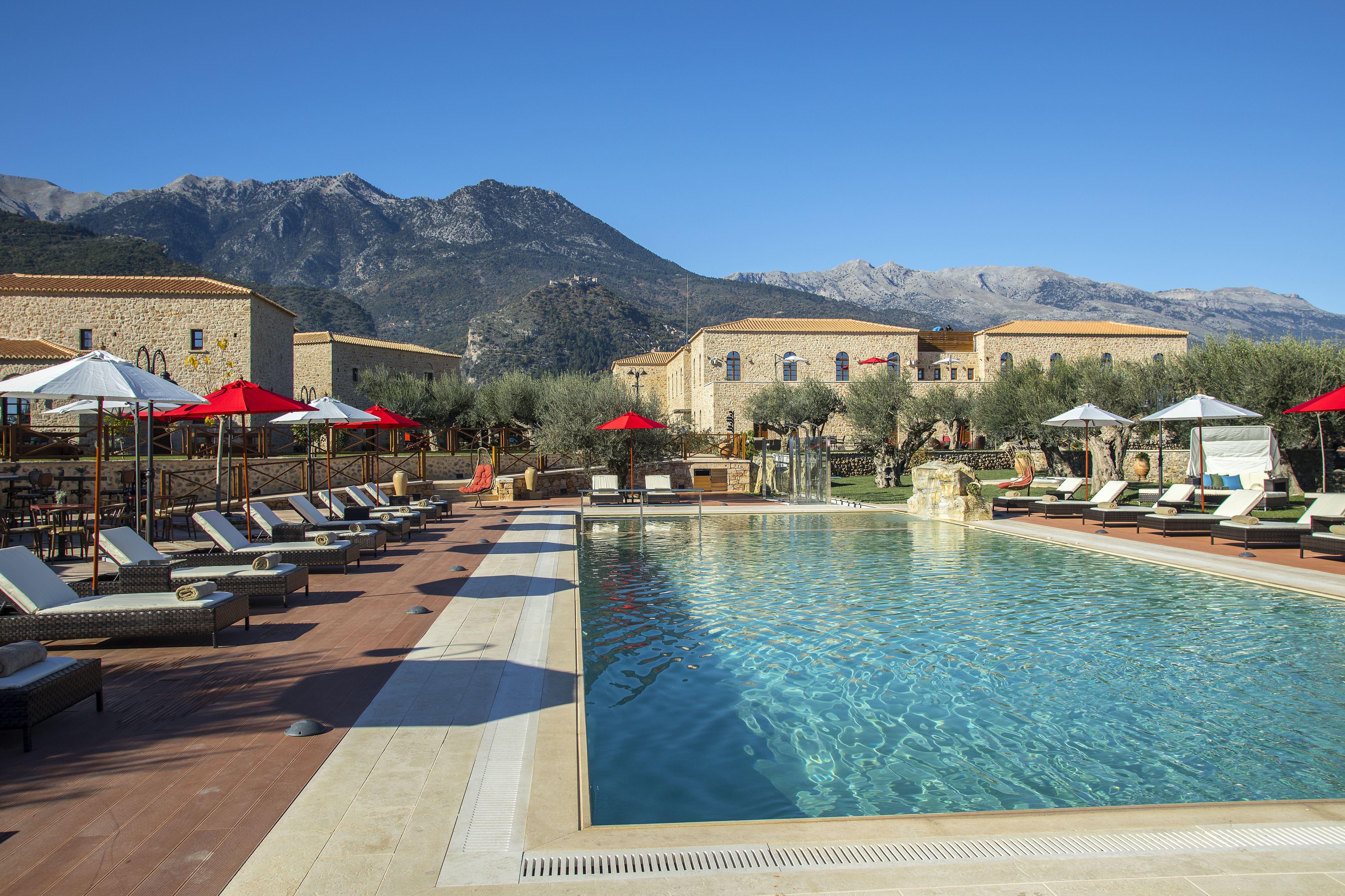 Mystras Grand Palace Resort & Spa Bagian luar foto